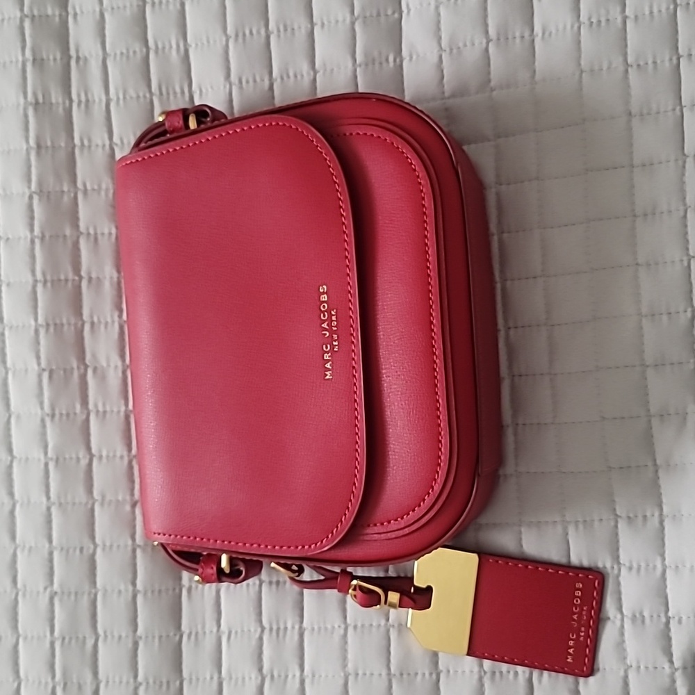 Marc Jacob's Mini Rider Leather Crossbody Bag